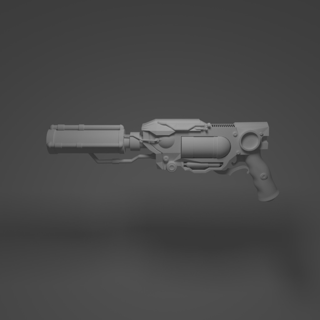 Steampunk Gun preview image 1